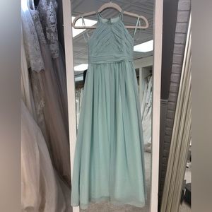 Bill Levkoff Jr. Bridesmaid Dress in Seafoam Green